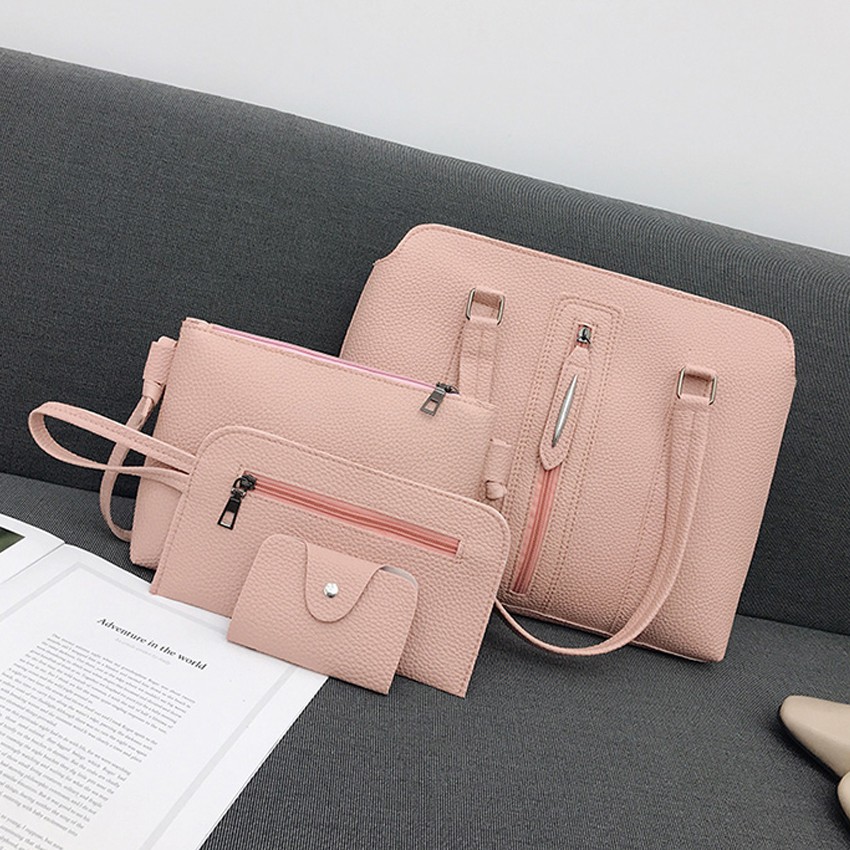 KW80430 4 In 1 Handbag Light Pink