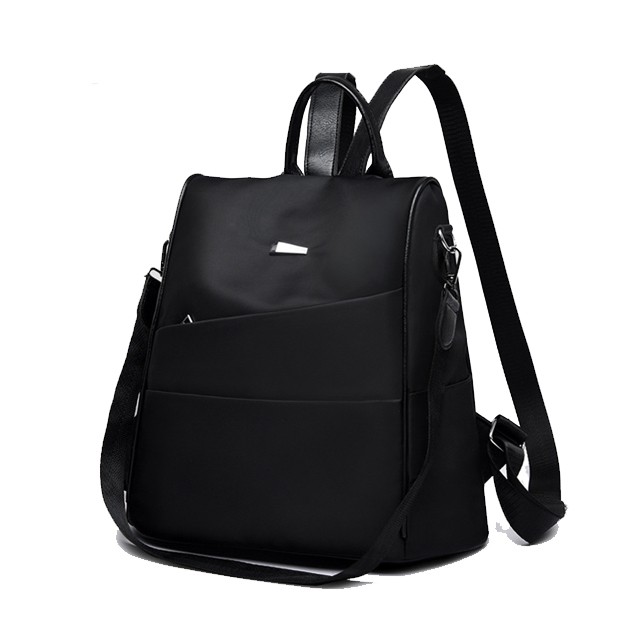 KW80439 STYLISH CASUAL BACKPACK BLACK