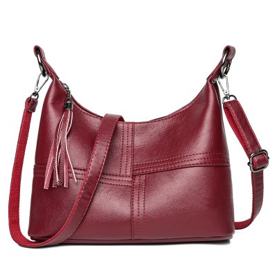 KW80451 WOMEN'S HANDBAG WINE RED