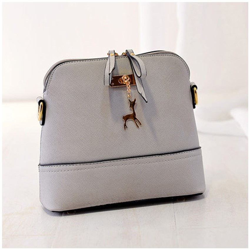 KW80453 DEER SLING BAG GREY