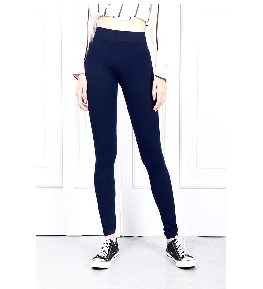 QA-619 COTTON LEGGING PANTS BLUE