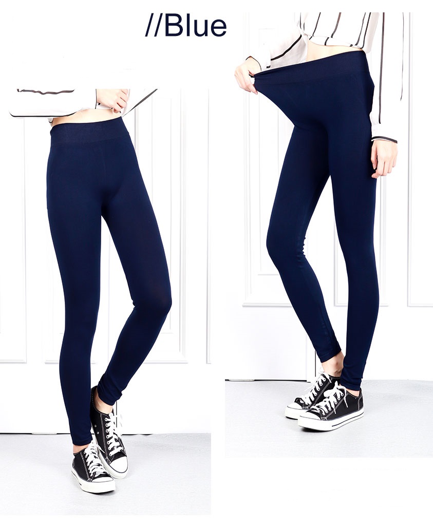 QA-619 COTTON LEGGING PANTS BLUE