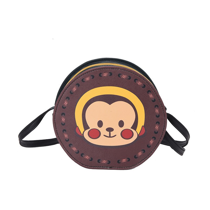 KW80458 CUTE ANIMAL SLING BAG MONKEY