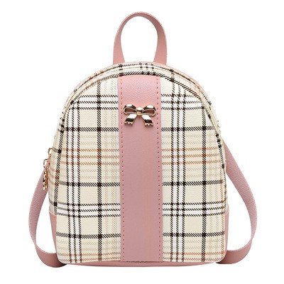 KW80459 CUTE RIBBON WOMEN'S BACKPACK PINK