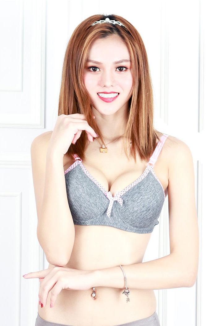 QA-629 TEENAGE BRA GREY