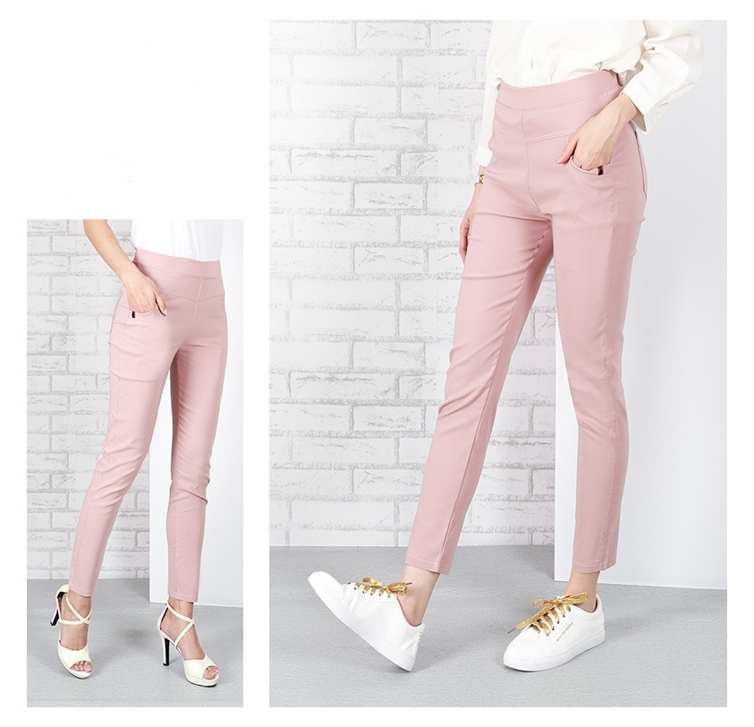 QA-636 STRETCHABLE PANTS PINK