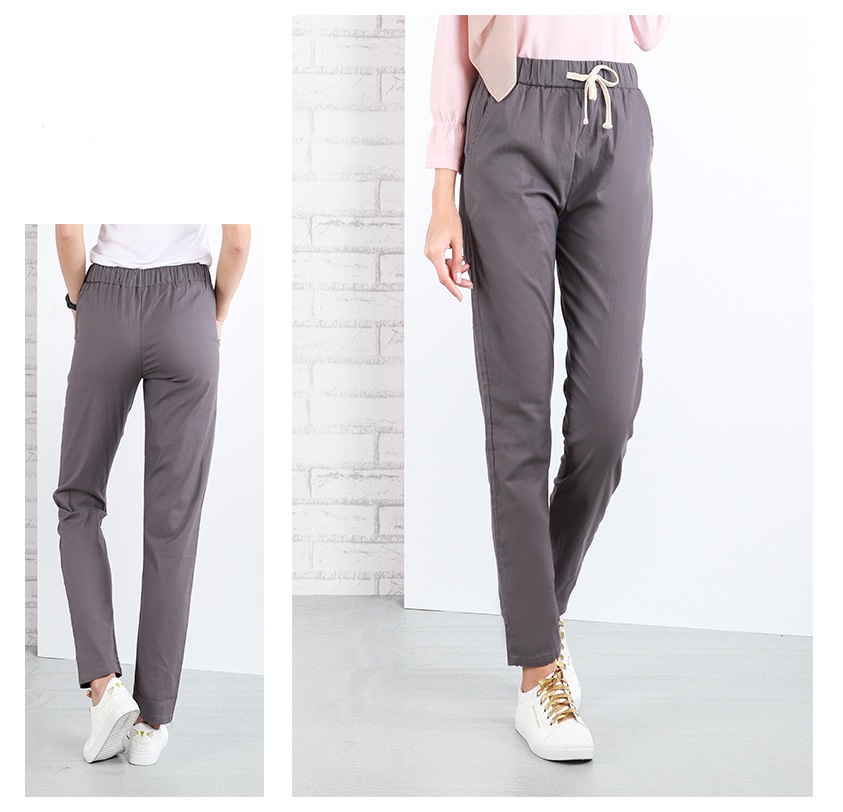 QA-639 CASUAL WOMEN'S TROUSERS GREY