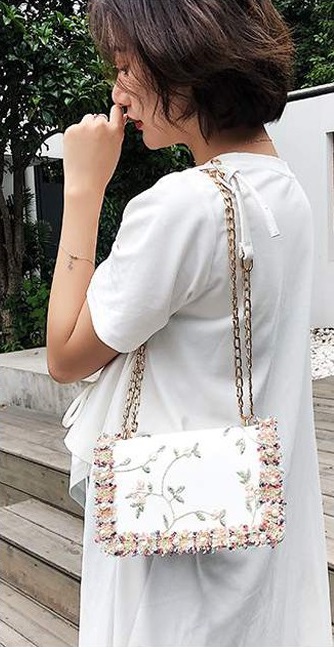 KW80471 WOMEN'S PAJATI SLING BAG WHITE