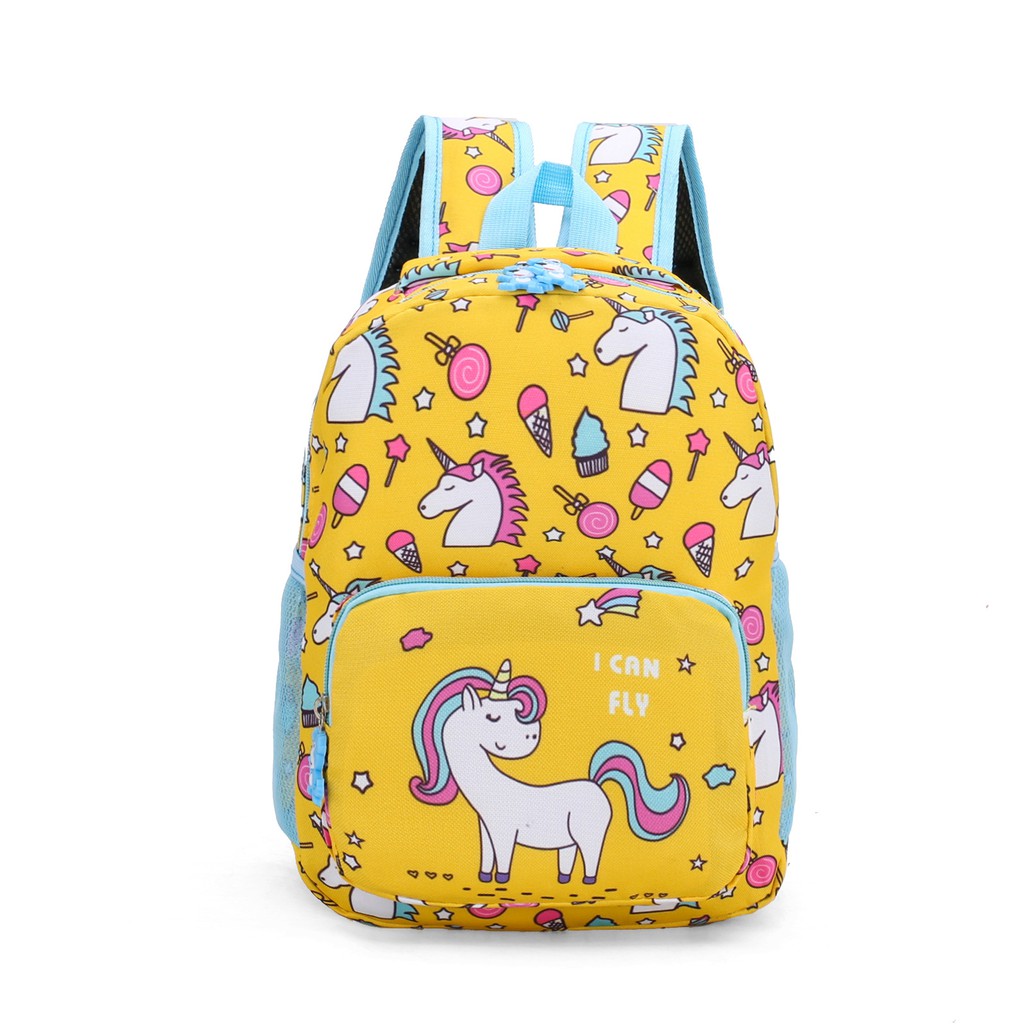 KW80473 CUTE SCHOOL BAG YELLOW