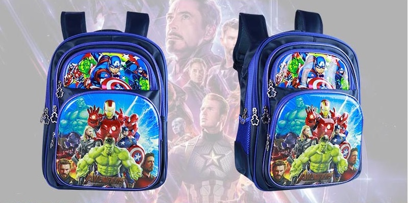 QA-668 CHARACTER SCHOOL BAGS AVENGERS