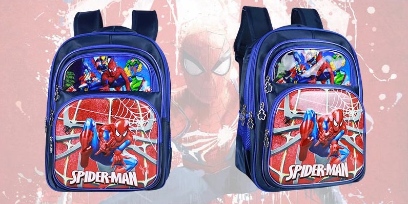 QA-668 CHARACTER SCHOOL BAGS SPIDERMAN