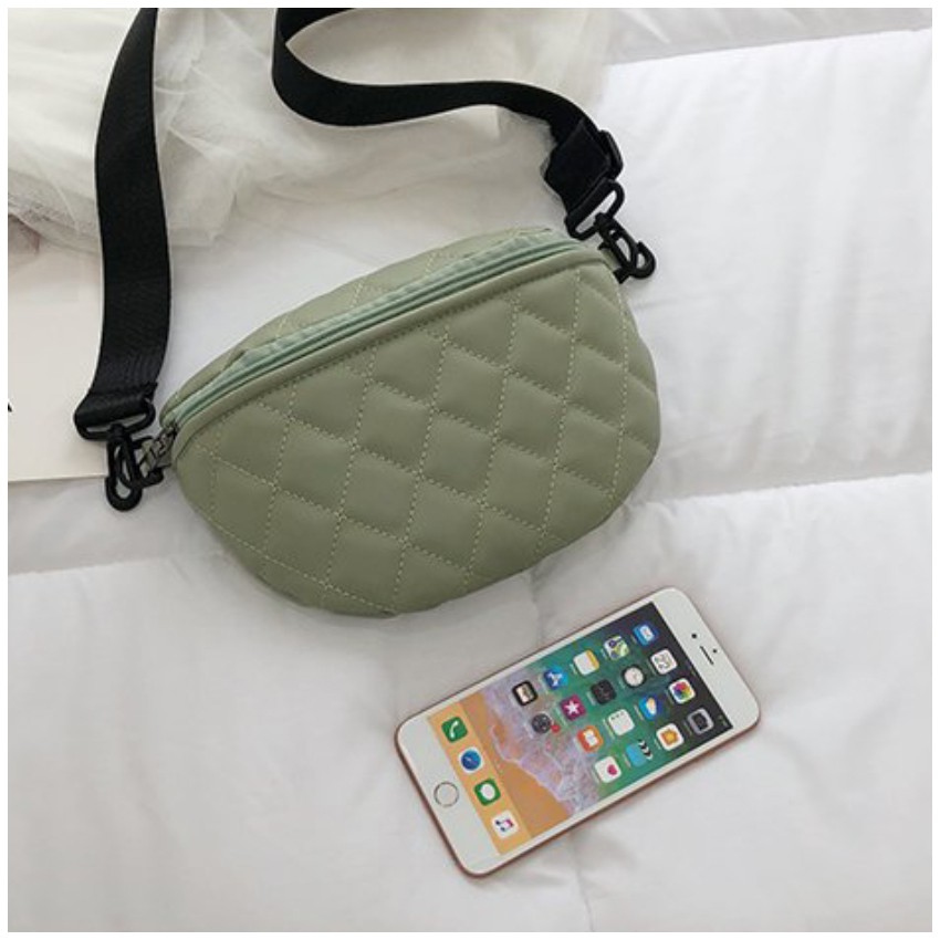 KW80495 WOMEN'S CHEST BAG GREEN