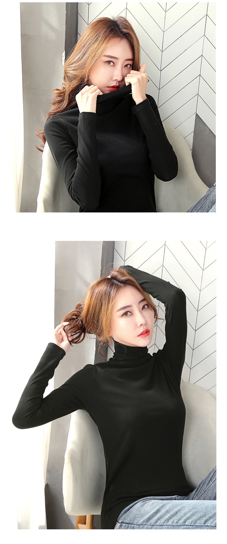 QA-672 BASIC TOP BLACK