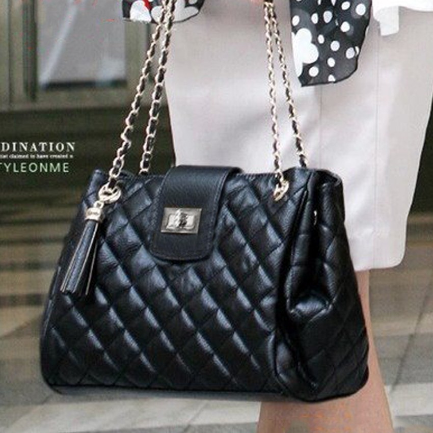 KW80499 WOMEN'S STYLISH BAG BLACK