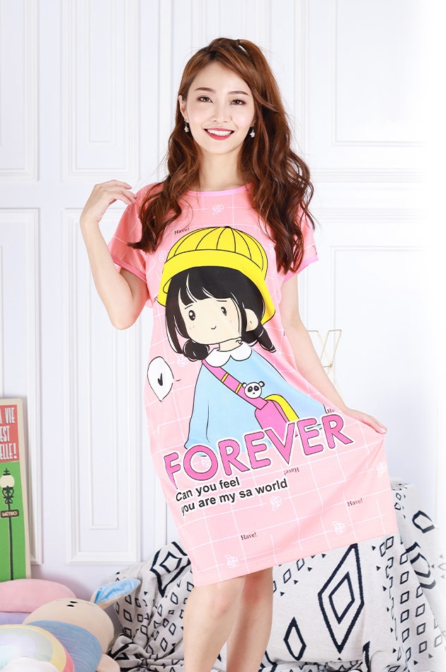 QA-685 SWEET PRINTED SLEEPWEAR B07