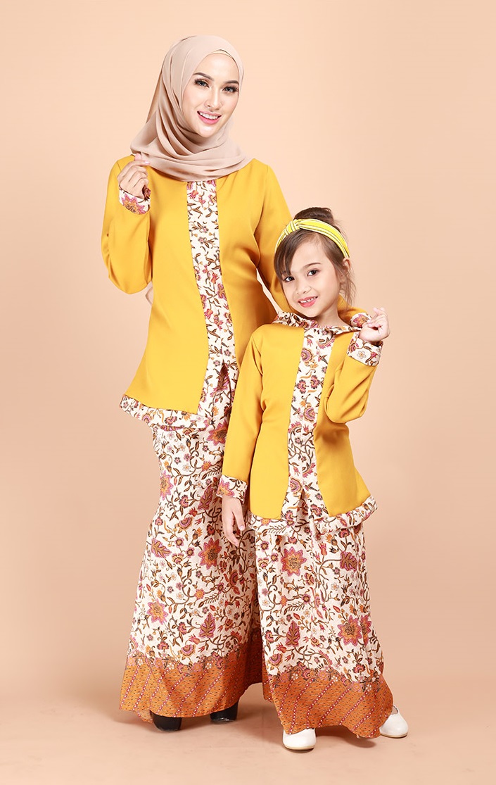 QA-691 ALEEYA MODERN KEBAYA YELLOW