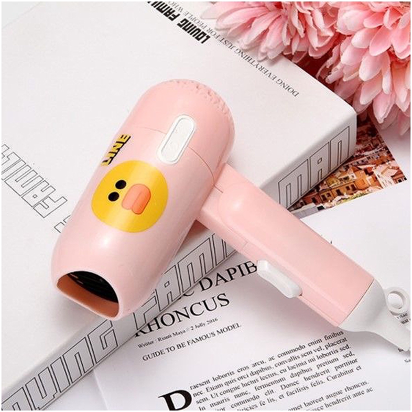 KW80517 CUTE HAIR DRYER PINK DUCK