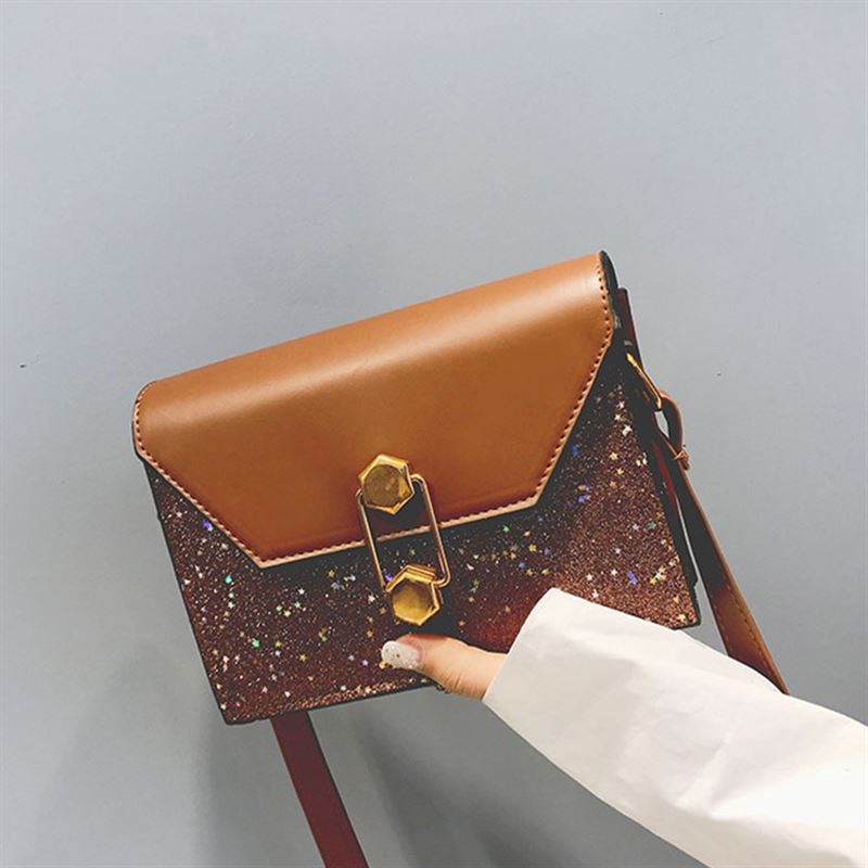 KW80522 ELEGANT WOMEN'S BAG BROWN