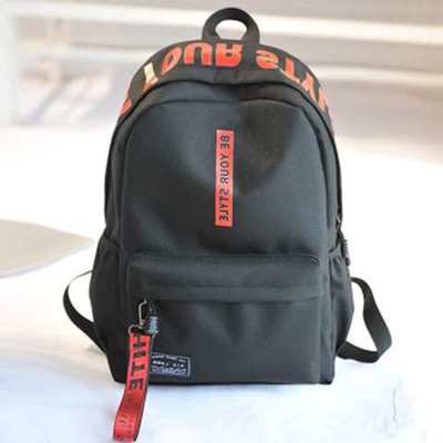 KW80534 BACKPACK STYLE BLACK RED