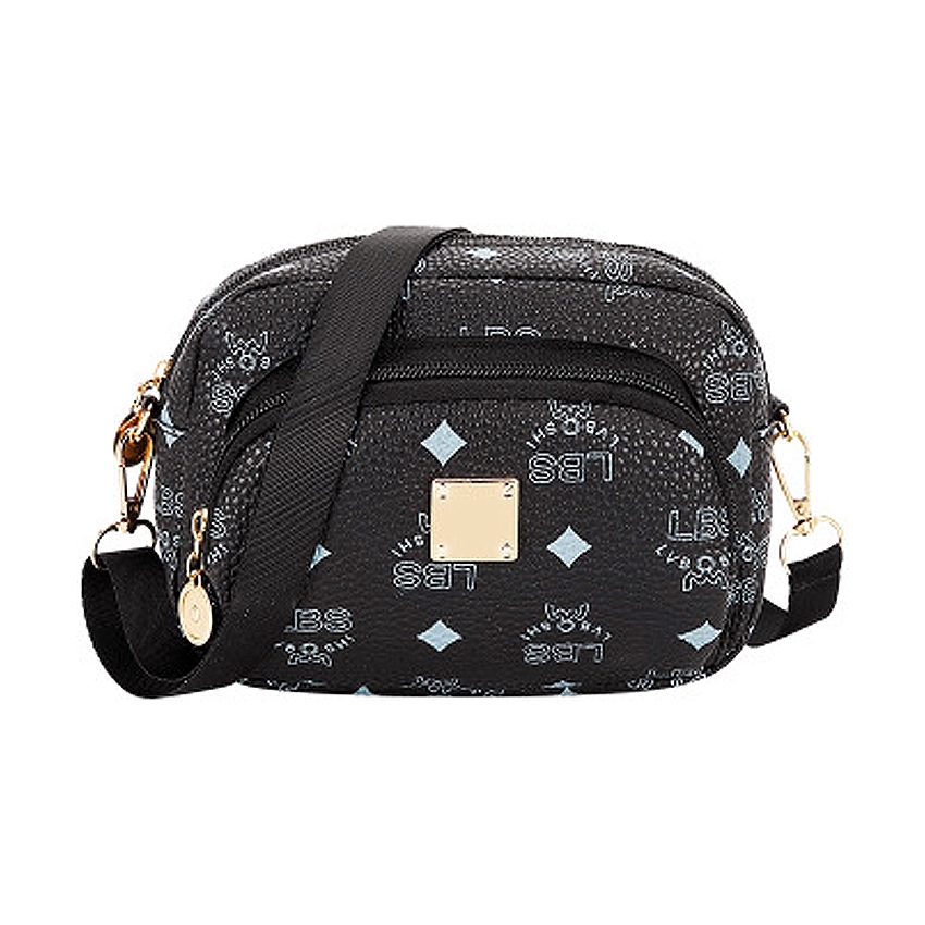 KW80538 TRENDY SLING BAG BLACK