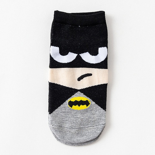 KW80540 SUPERHERO CUTE SOCKS BATMAN