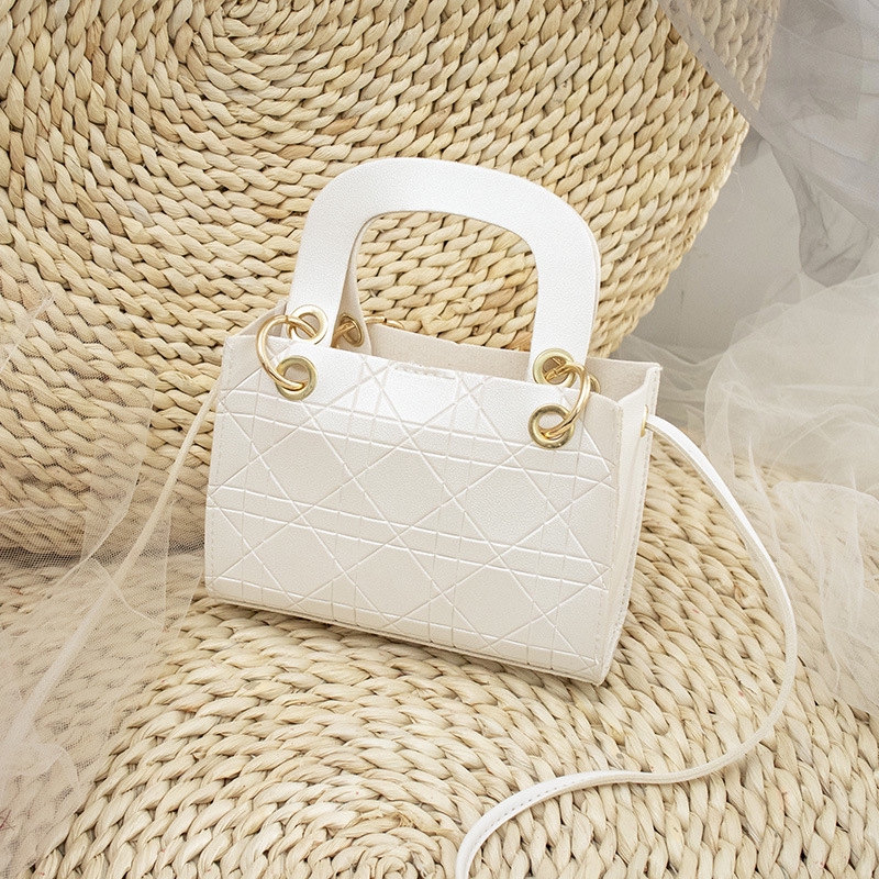 KW80561 WOMEN'S HANDBAG WHITE