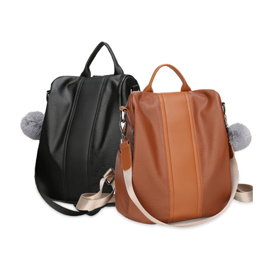 KW80571 WOMEN'S BACKPACK BROWN