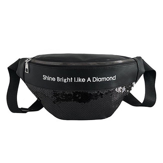 KW80572 SHINE CHEST BAG BLACK