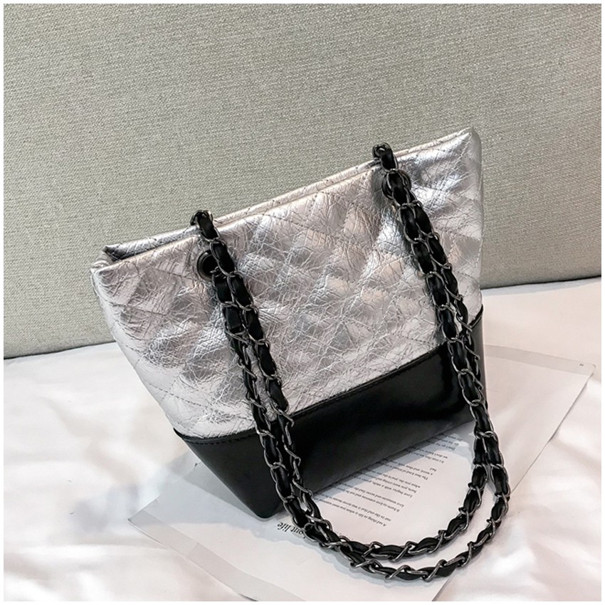 KW80587 TOTE BAG SILVER