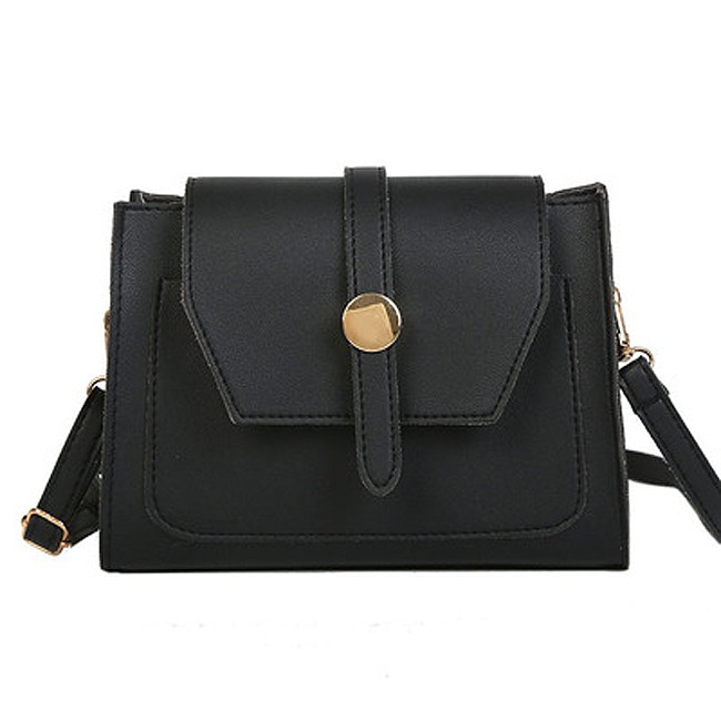 KW80593 SQUARE SLING BAG BLACK