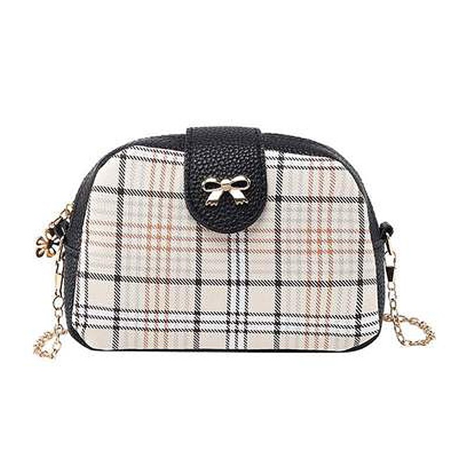 KW80603 RIBBON SLING BAG BLACK