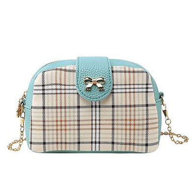 KW80603 RIBBON SLING BAG BLUE