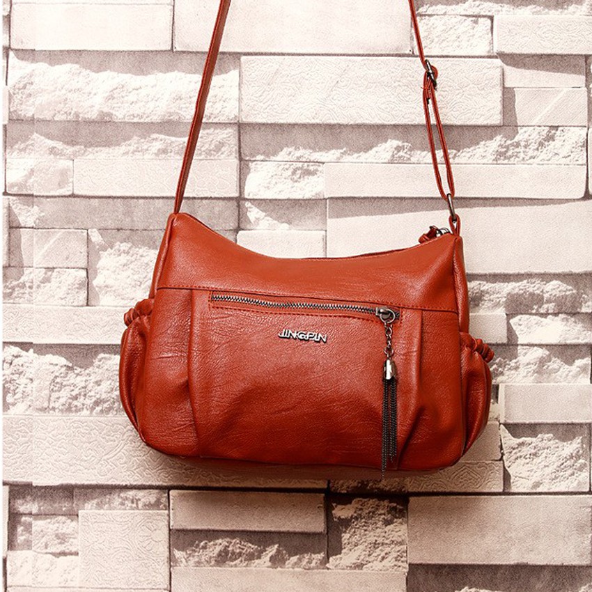 KW80616 CASUAL HANDBAG BROWN