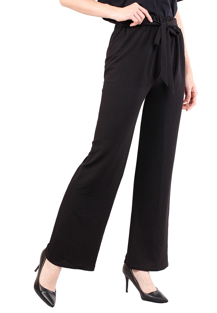 QA-709 WOMEN'S PANTS BLACK