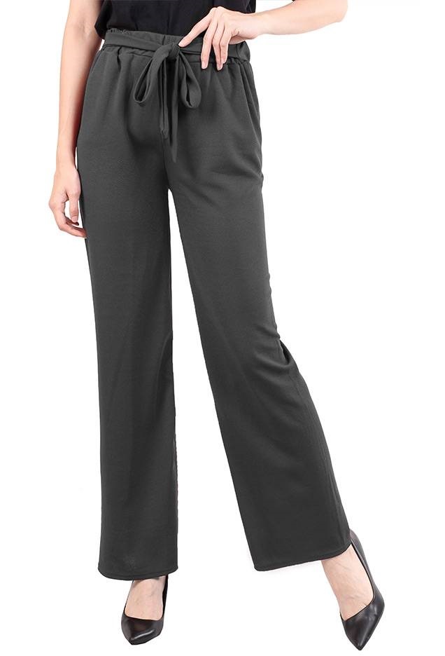 QA-709 WOMEN'S PANTS DARK GREY