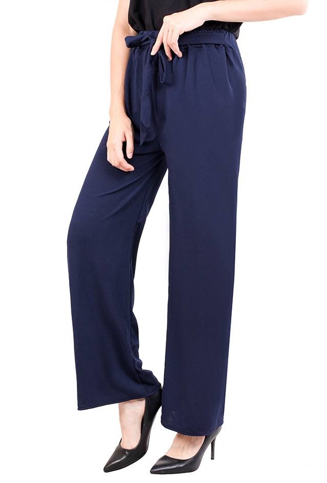 QA-709 WOMEN'S PANTS NAVY BLUE