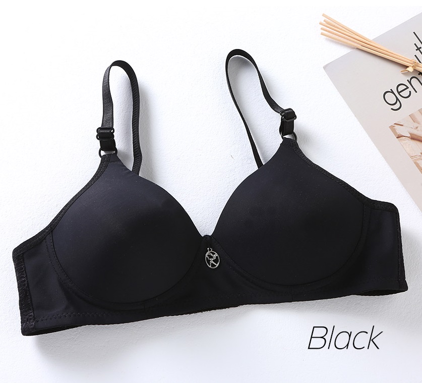 QA-705 SEAMLESS BRA BLACK