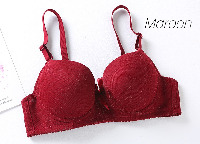 QA-706 WOMEN'S BRA MAROON