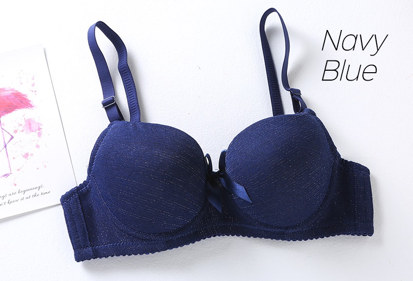 QA-706 WOMEN'S BRA NAVY BLUE