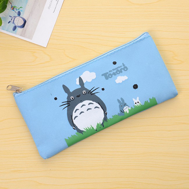 KW80651 TOTORO POUCH BAG LIGHT BLUE