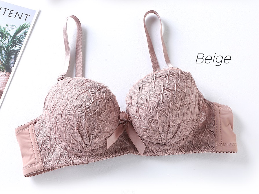 QA-714 WOMEN'S SEXY BRA BEIGE