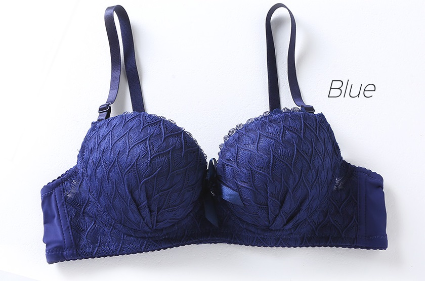 QA-714 WOMEN'S SEXY BRA BLUE