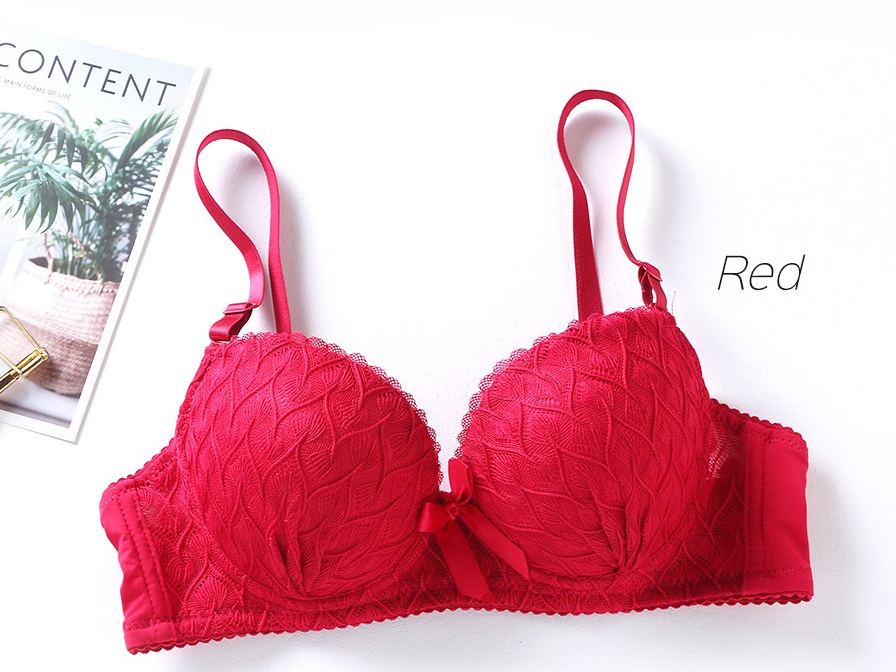 QA-714 WOMEN'S SEXY BRA RED