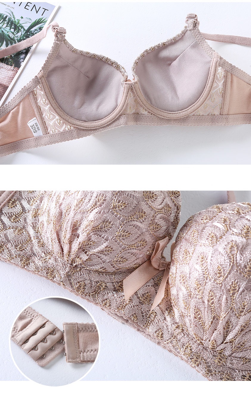 QA-715 SEXY WIRED BRA CREAM