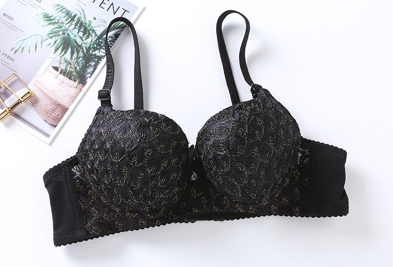 QA-715 SEXY WIRED BRA BLACK