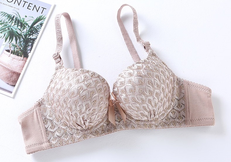 QA-715 SEXY WIRED BRA CREAM