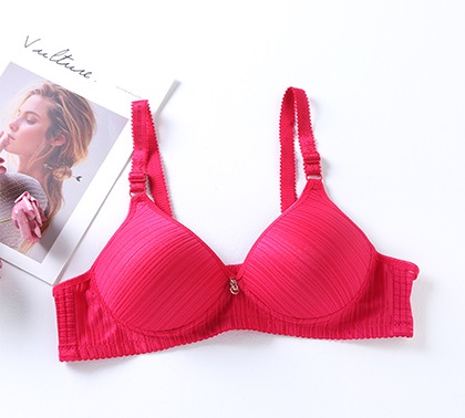 QA-719 WOMEN'S BASIC BRA RED