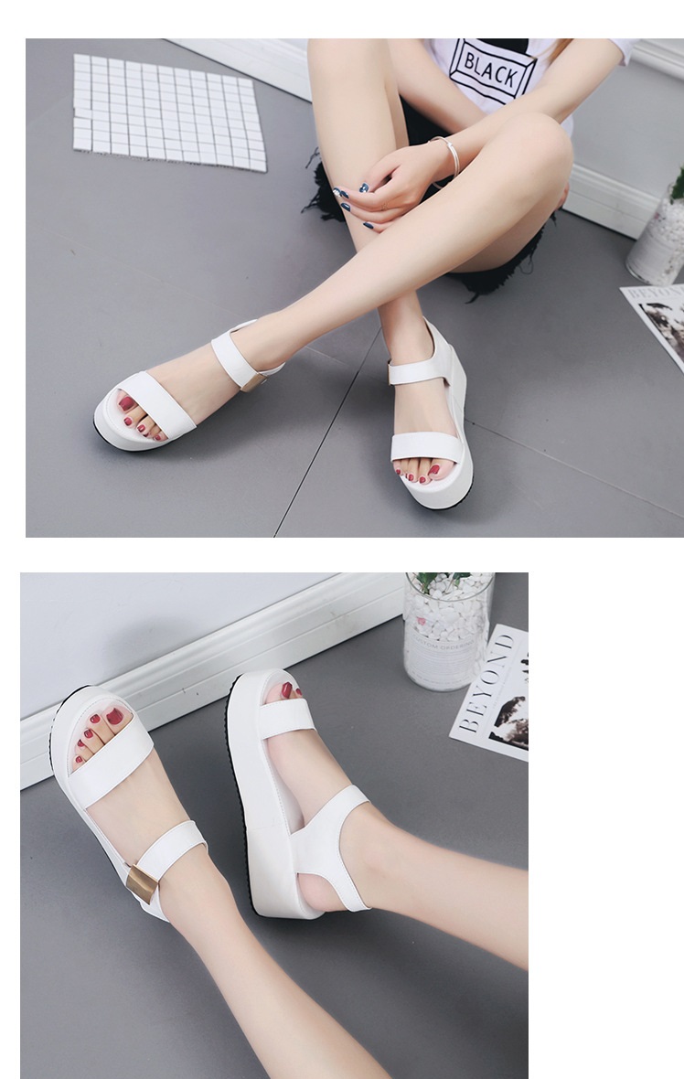 QA-720 TRENDY SHOES WHITE