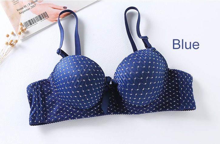 QA-716 WOMEN'S BRA BLUE