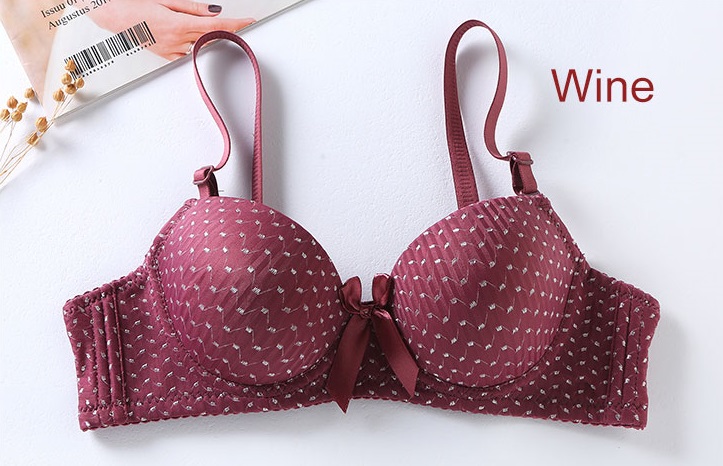 QA-716 WOMEN'S BRA WINE